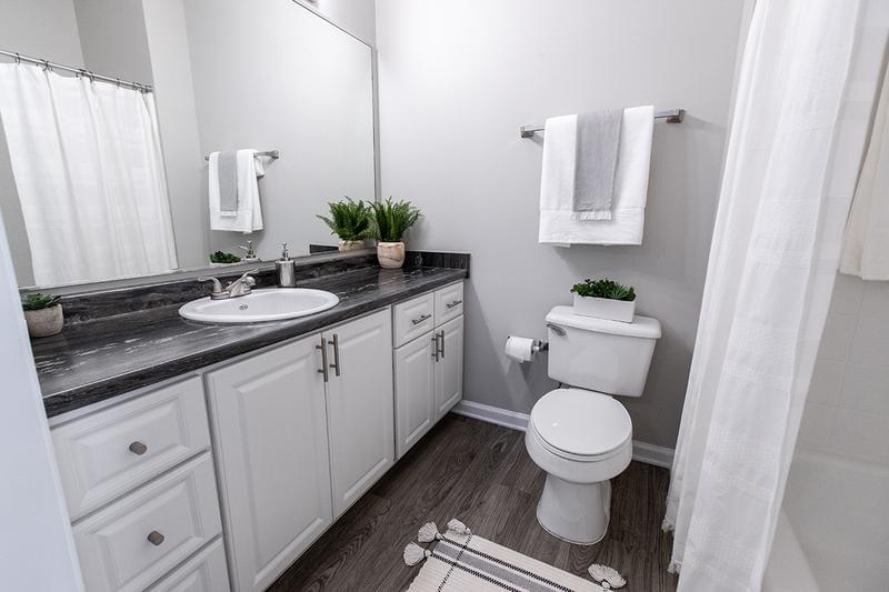Master Bathroom | Master bathrooms featuring oversized vanities and large mirrors.
