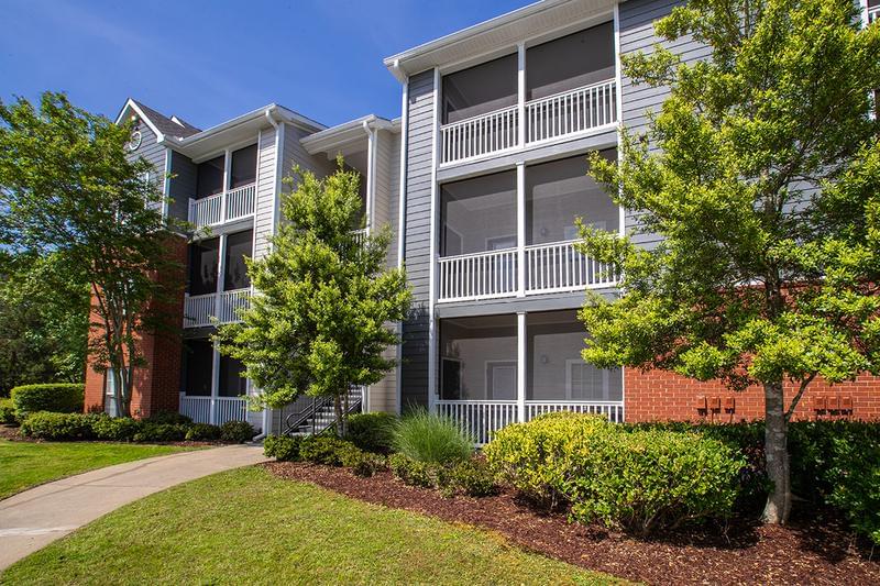 Screened-In Patios | You'll be able to enjoy some fresh air from the privacy of your very own screened-in patio/balcony.