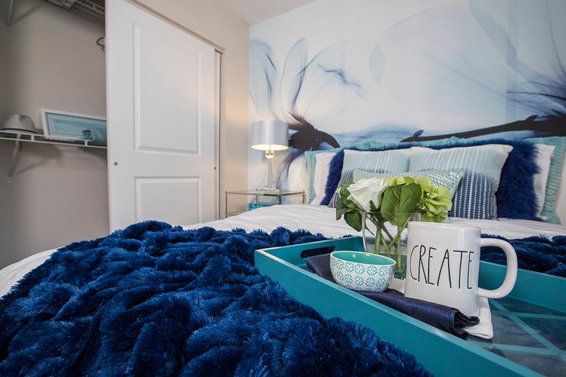 Master Bedroom | Master bedrooms feature spacious closets with built-in organizers.