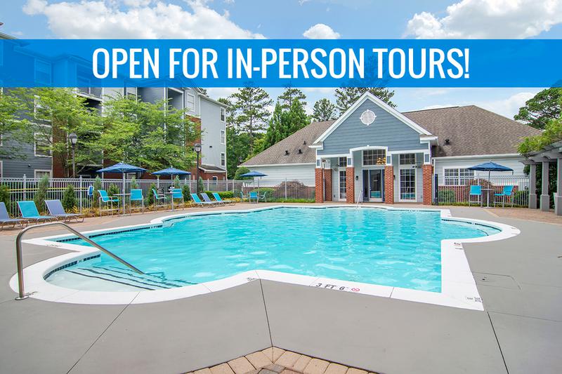 Now Offering In-Person Tours | We are excited to offer in-person tours while following social distancing and we encourage all visitors to wear a face covering.