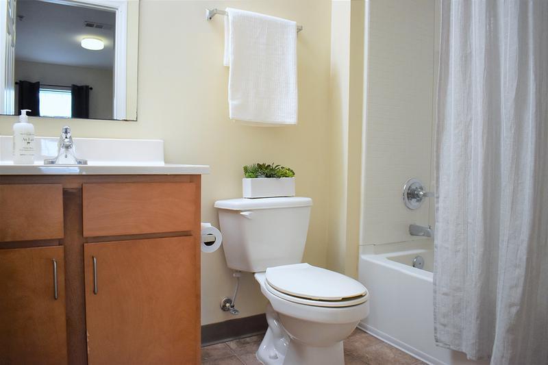 Bathroom | Each bedroom features its very own bathroom.