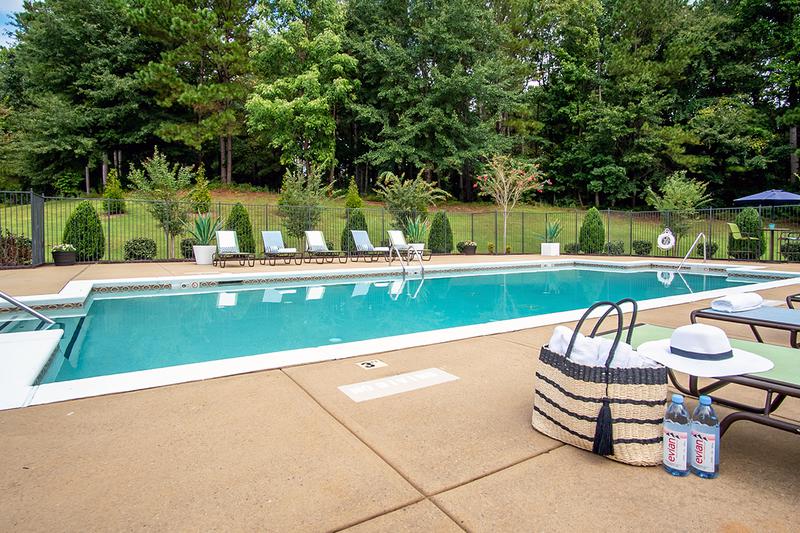 Poolside Loungers | Soak in the sun from one of our poolside loungers.