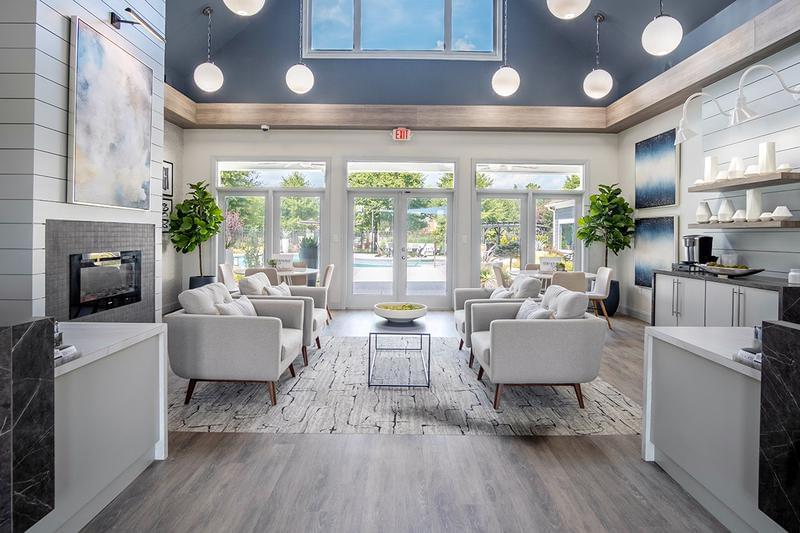 Leasing Office Interior | Come on into our newly renovated leasing office.