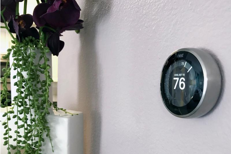 Smart Thermostats | Wi-Fi enabled smart thermostats are included in every apartment home and provide energy savings.
