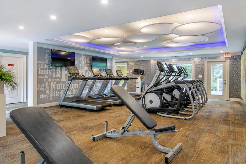 State-of-the-Art Fitness Center | Get in a workout at our brand new, state-of-the-art fitness center, open daily from 6 AM-10 PM!