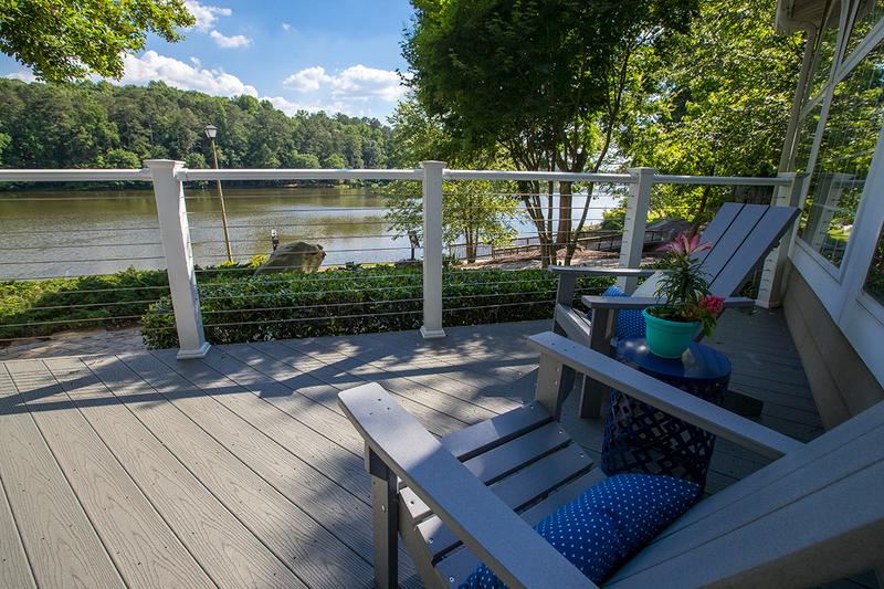 Lake Deck | Take in the beautiful lake views from our deck.