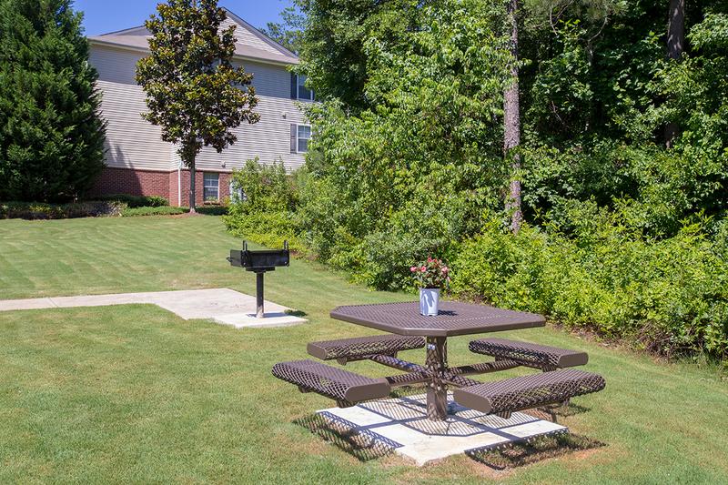 Picnic Area | Enjoy a cookout with friends and family at our picnic area with grill.