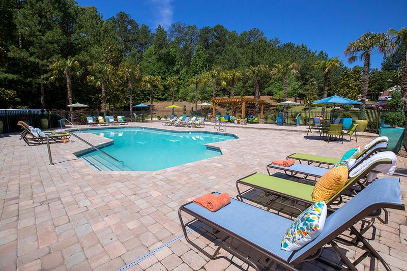 Expansive Sundeck | Lay out on our expansive sundeck on one of the poolside loungers.