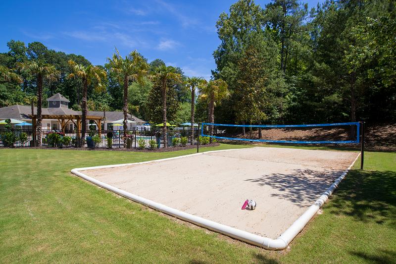 Sand Volleyball Court | Play a game of volleyball on our sand court.