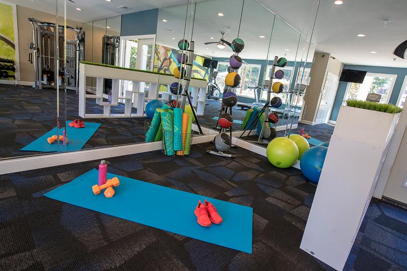 Yoga Studio | Our fitness center also features a yoga studio.