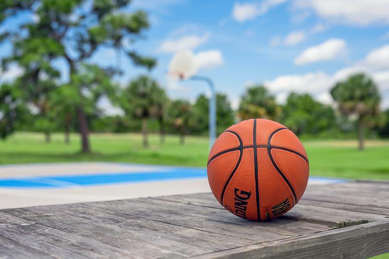 Basketball Courts | Play a pick up game at our basketball court!
