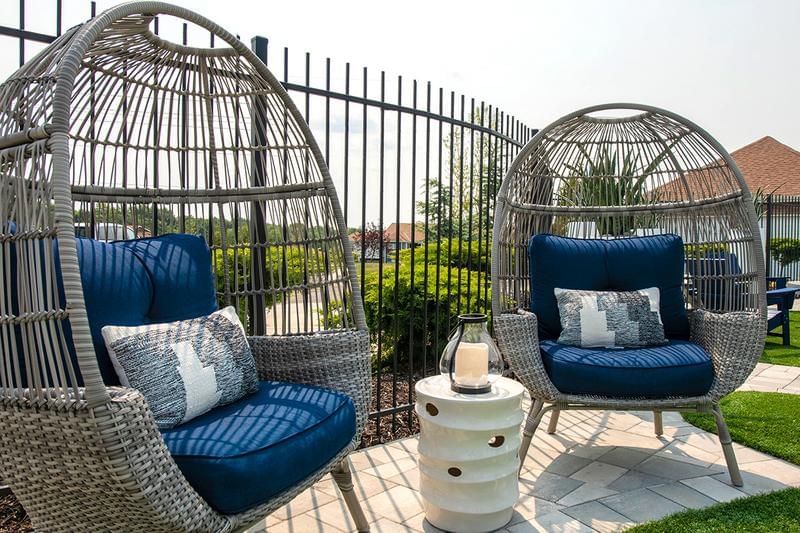Poolside Seating Area | There are plenty of poolside seating options for you to get comfortable.