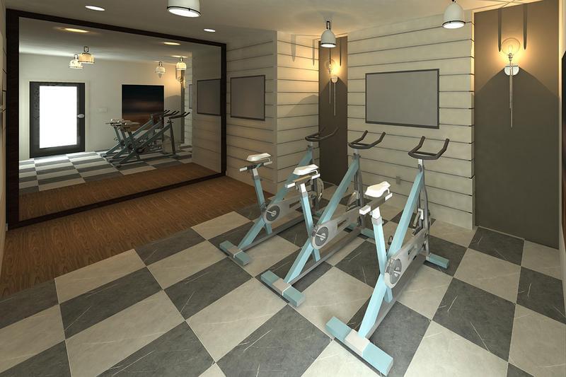 Spin Studio Coming Soon | Our new fitness center will also feature a spin studio. (Coming Soon)