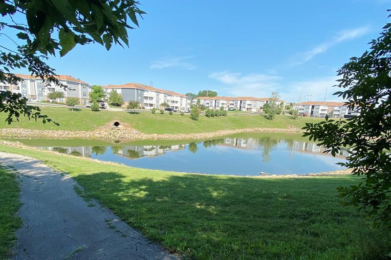 Lakeside Living | At Lenox West, you'll enjoy peaceful, lakeside living.