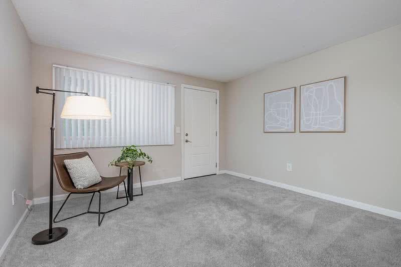 Living Room | Bright and spacious open concept living area in our 4-bedroom homes.