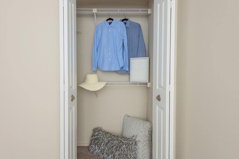 Spacious Closets | All bedrooms include closets with built-in organizers.