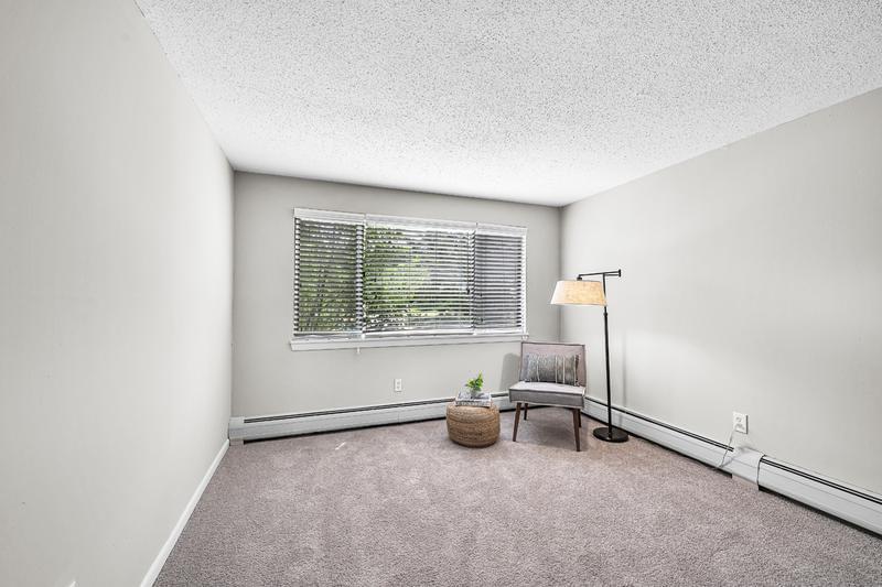 Bedroom with Large Windows | Bedrooms feature large windows allowing ample sunlight to shine through.