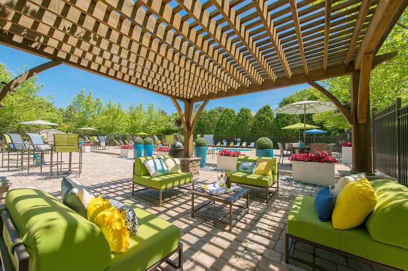 Poolside Cabana | Relax in the shade under our poolside cabana.