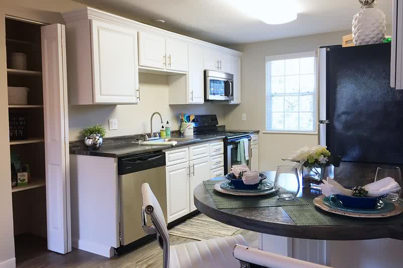 Full Kitchen and Pantry | Updated kitchens featuring stainless steel appliances and a pantry.