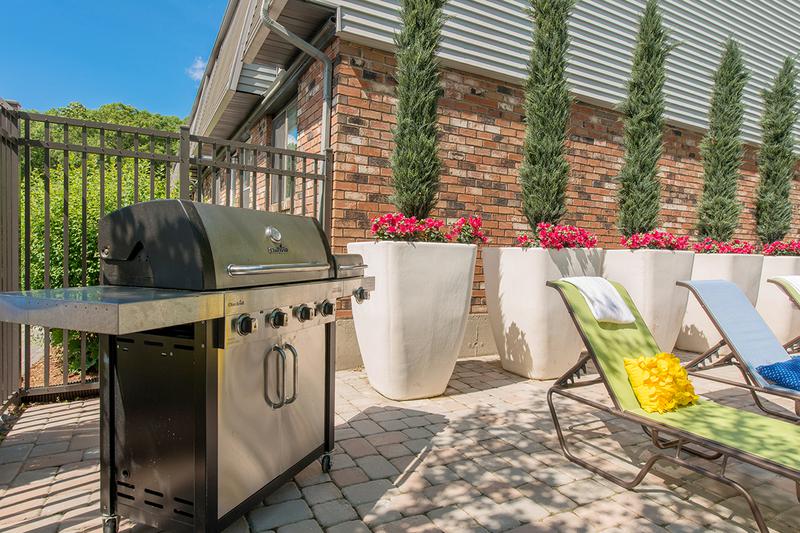 Gas Grill | Utilize our poolside gas grill for a cookout.