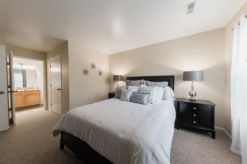 Master Bedroom | Spacious master bedrooms featuring an en suite and walk-in closet.