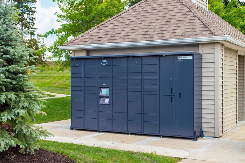 Package Lockers | Retrieve your packages any time of day at our brand new amazon hub package lockers.