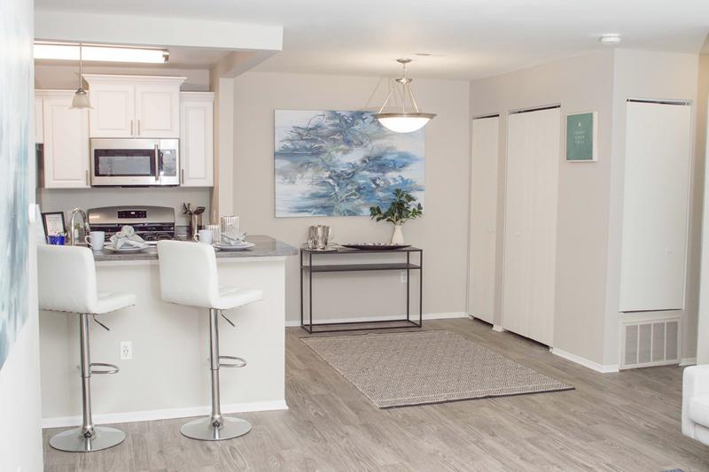 Kitchen & Dining Room | Spacious open floor plans featuring a breakfast bar and separate dining area.