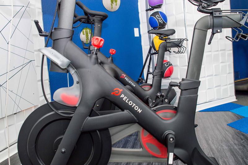 Peloton Bikes | We offer FREE Peloton memberships so you can view on-demand workout classes on the screen while you pedal along.