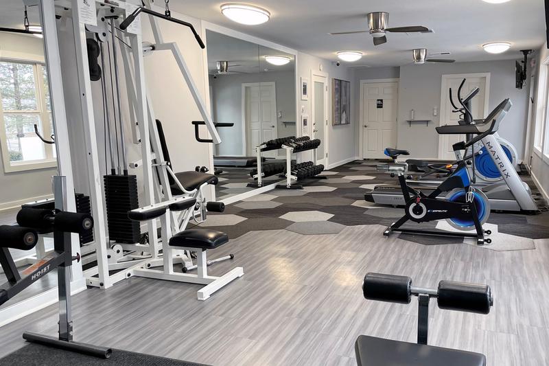 Newly Renovated Fitness Center | Get a workout in our newly renovated fitness center.