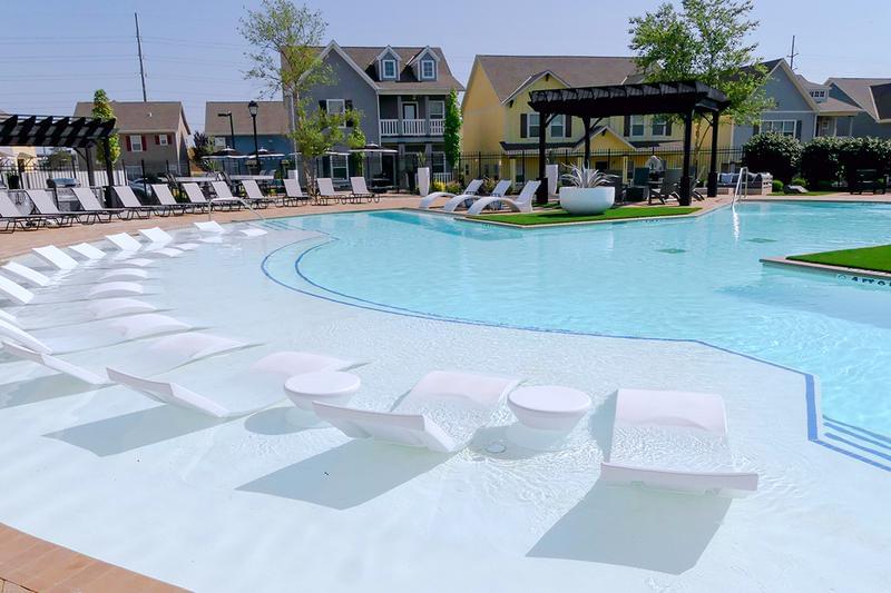 Pool Loungers | Lounge while in the pool in one of our in-pool loungers.