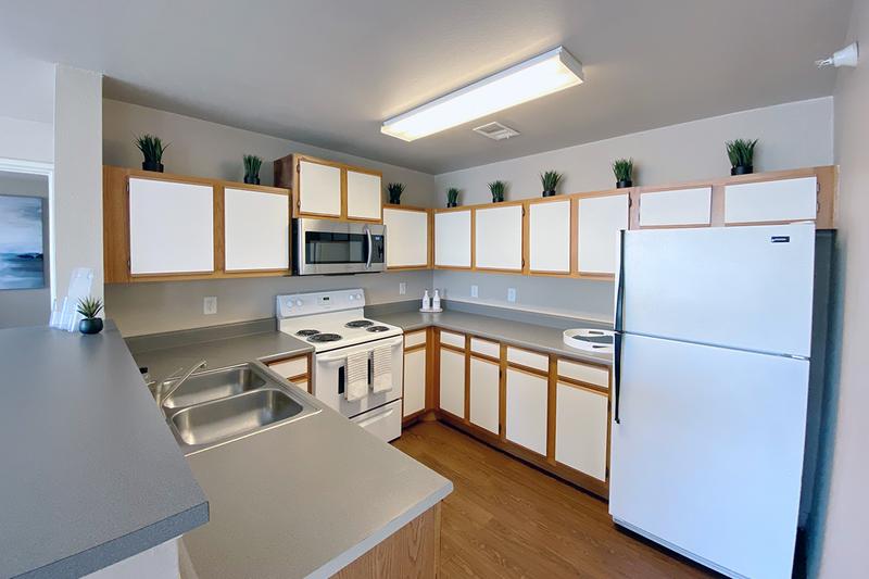 Fully Applianced Kitchen | Fully applianced kitchens featuring all the appliances you've come to rely on.