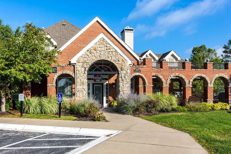 Office Exterior | Come on into the leasing office for a cup of complimentary coffee or just to say hello! Our friendly leasing team is ready to help you find your new home.