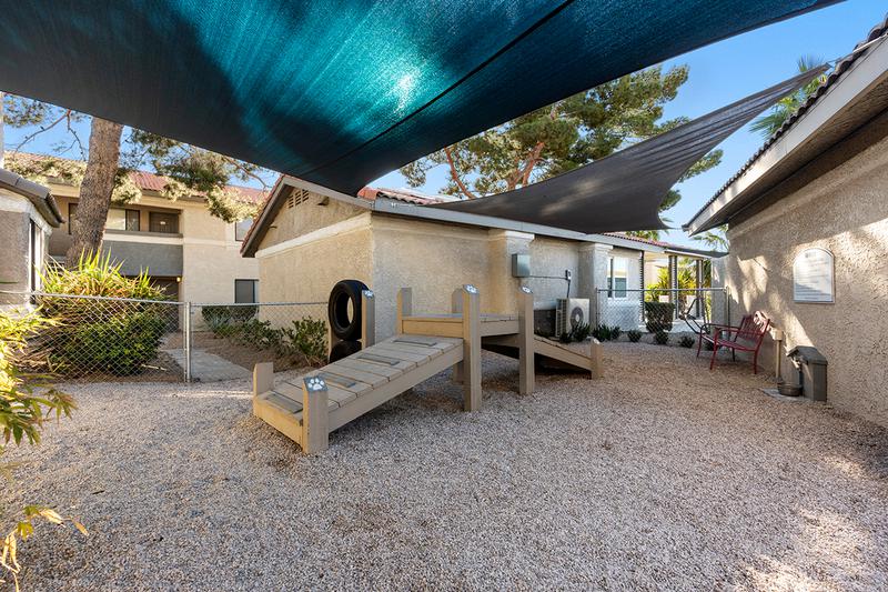 Shaded Dog Park | We also have a second dog park which is shaded.