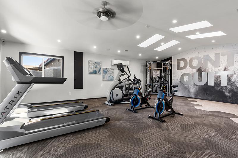 Cardio Equipment | Our fitness center also features all the cardio equipment you need.