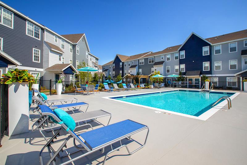 Resort-Style Pool | Take a dip in the resort style swimming pool.