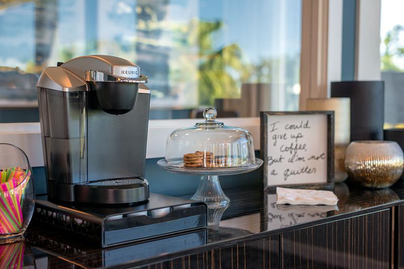 Complimentary Coffee | Come on into the leasing office for a cup of complimentary coffee!
