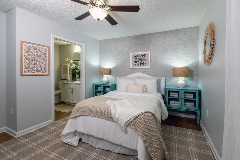 Master Bedroom | Master bedrooms featuring wood-style flooring, walk-in closets, and an ensuite.