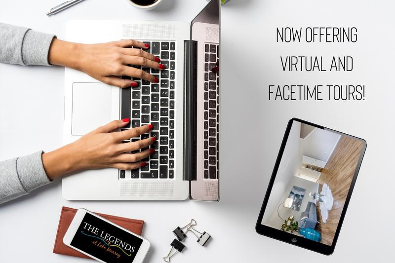 Offering Virtual Tours | Tour our beautiful community from the comfort of your home with our virtual tours. Call us today to schedule one!