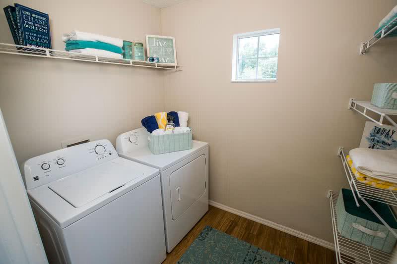 Laundry Room | Our apartment homes feature full size washer and dryer appliances for your convenience.
