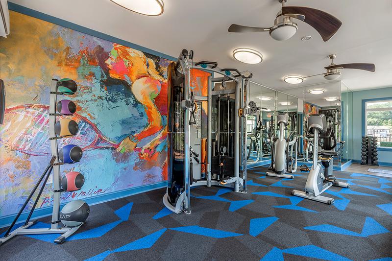 Fitness Center | Our state-of-the-art fitness center offers all the cardio and weight training equipment you need for a full body workout.