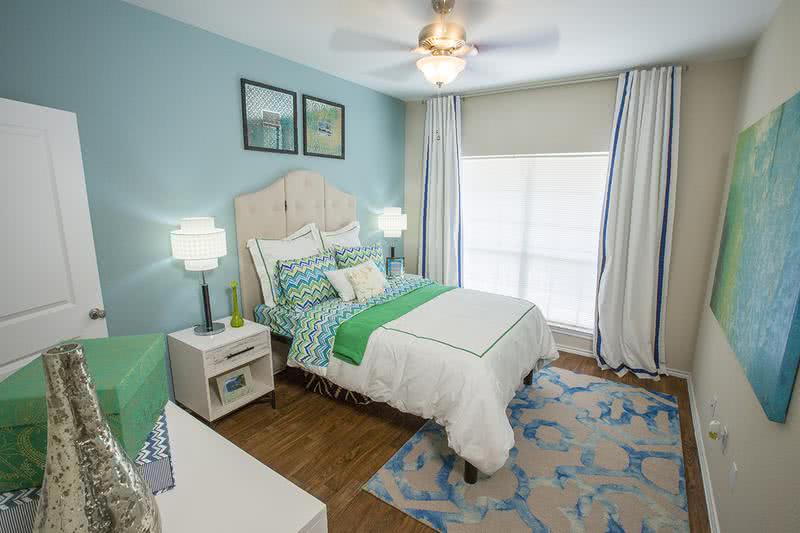 Master Bedroom | Master bedroom including a huge walk-in closet, ceiling fan and access to bathroom.