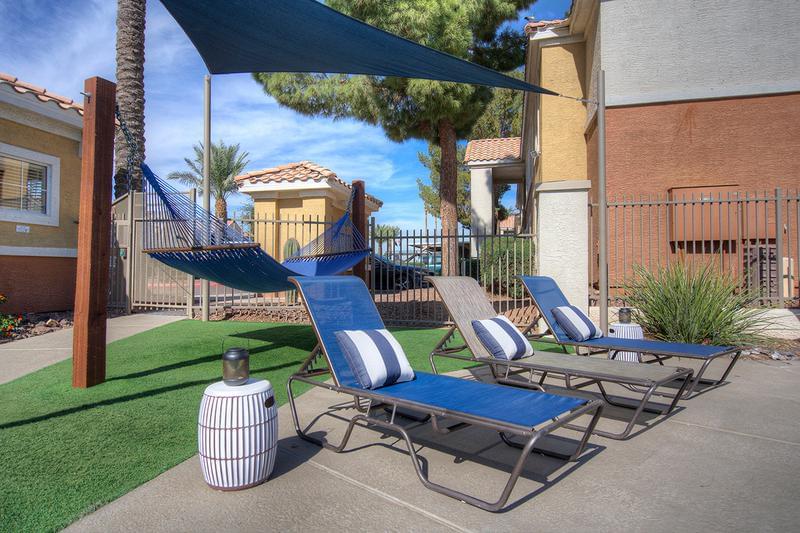 Poolside Loungers | Enjoy the ultimate relaxation, while laid back and working on that Arizona tan!