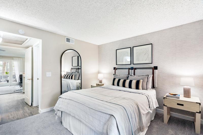 Bedroom | Spacious open bedrooms with ample closet space.