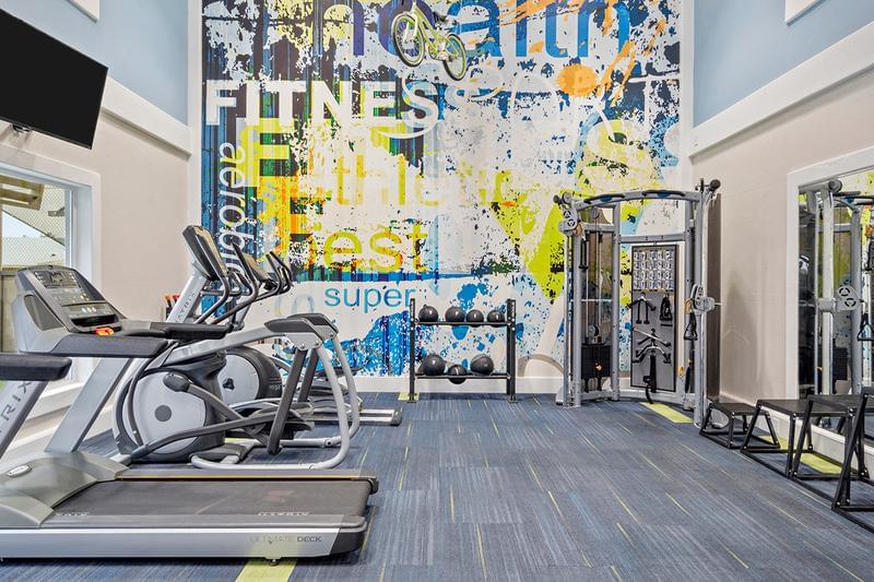 Fitness Center | Get fit in the resident fitness center.