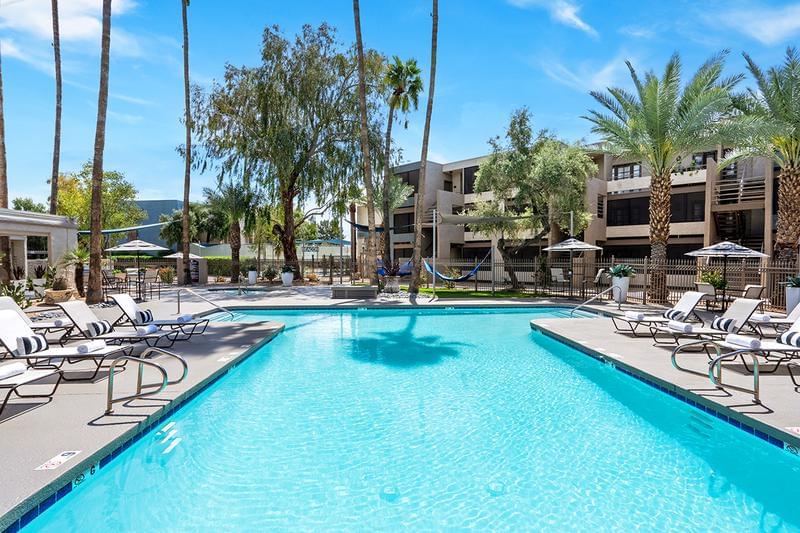 Sparkling Swimming Pool | Escape the Arizona heat in our sparkling swimming pool.