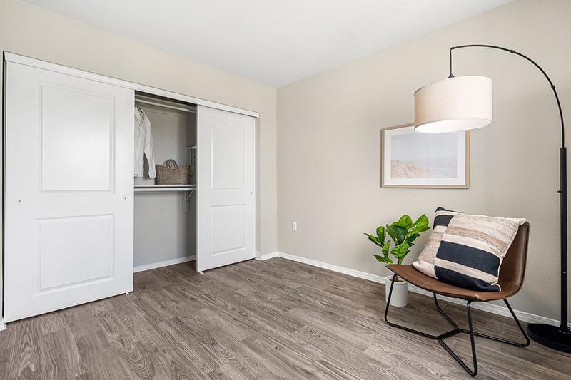 Bedroom | Enjoy ample closet space and natural light.