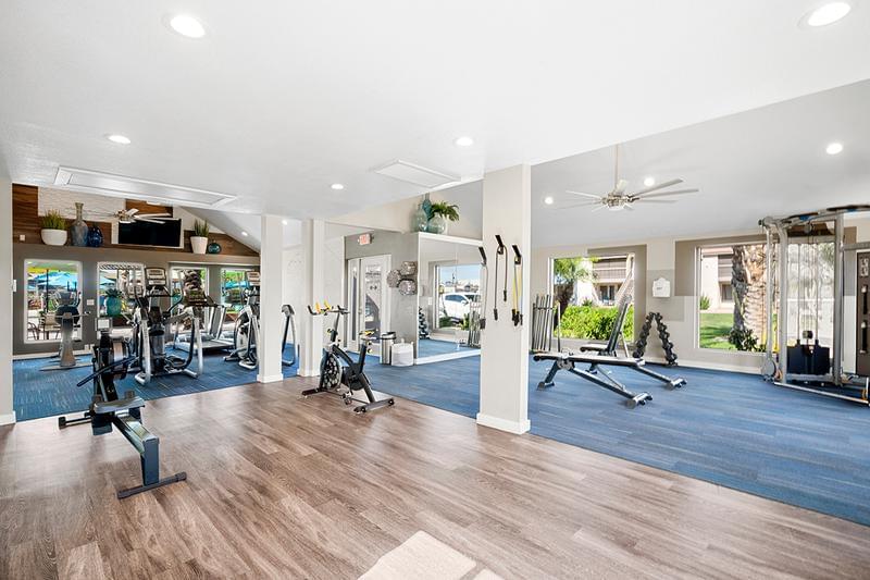 24-Hour Fitness Center | Enjoy our newly remodeled fitness center, open 24-hours a day!