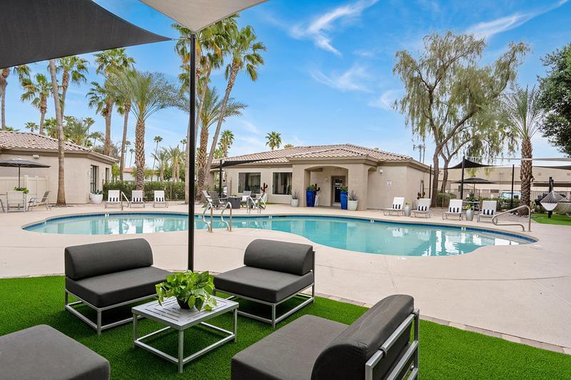 Expansive Sundeck | Soak in the sun from our expansive sundeck with resort-style pool.