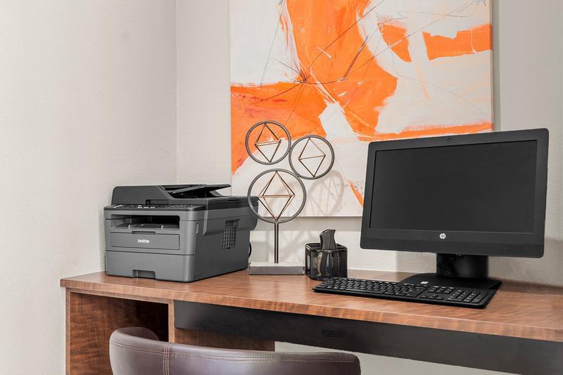 Business Center | Our resident business center featuring free Wi-Fi and printing.