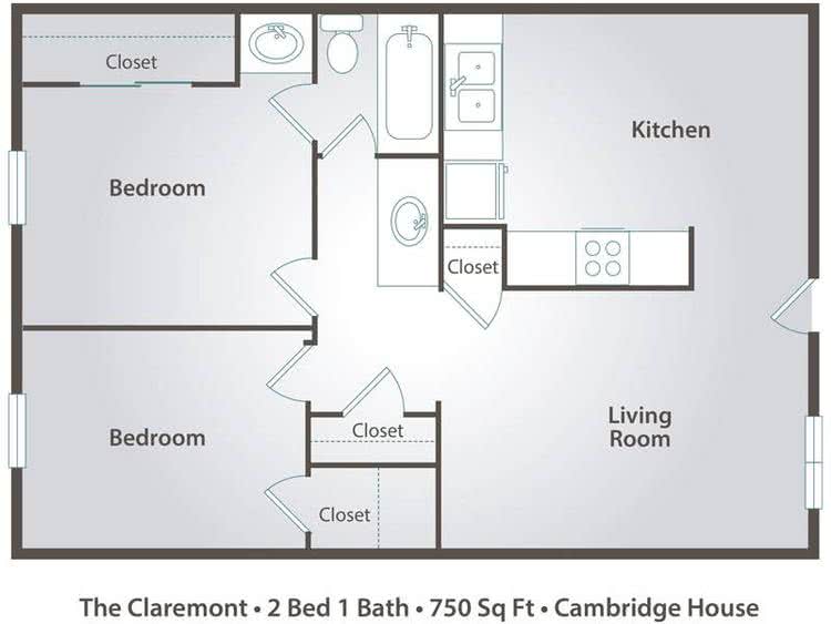 Average Square Footage Of A 2 Bedroom Apartment Ecoced